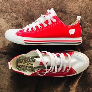 Skicks Wisconsin Badgers “converse” Style